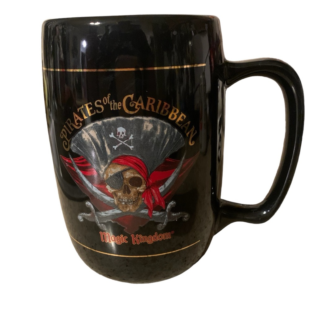 Disney Magic Kingdom Pirates of the Caribbean collectible mug cup coffee